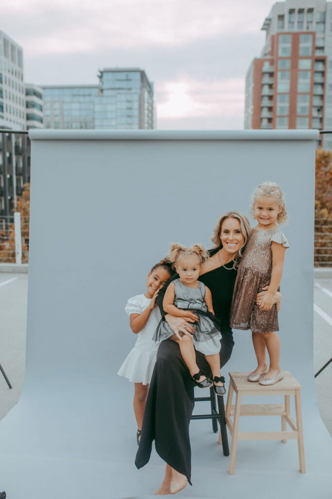 Rooftop San Jose Urban Family Session