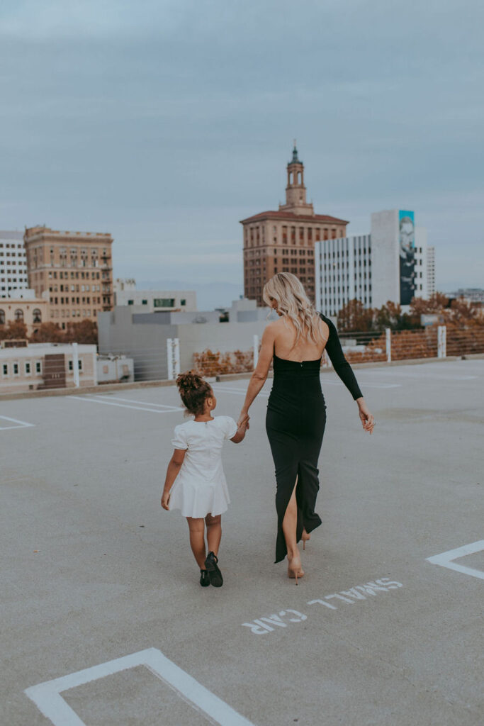 Rooftop San Jose Urban Family Session