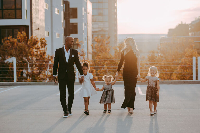 Rooftop San Jose Urban Family Session